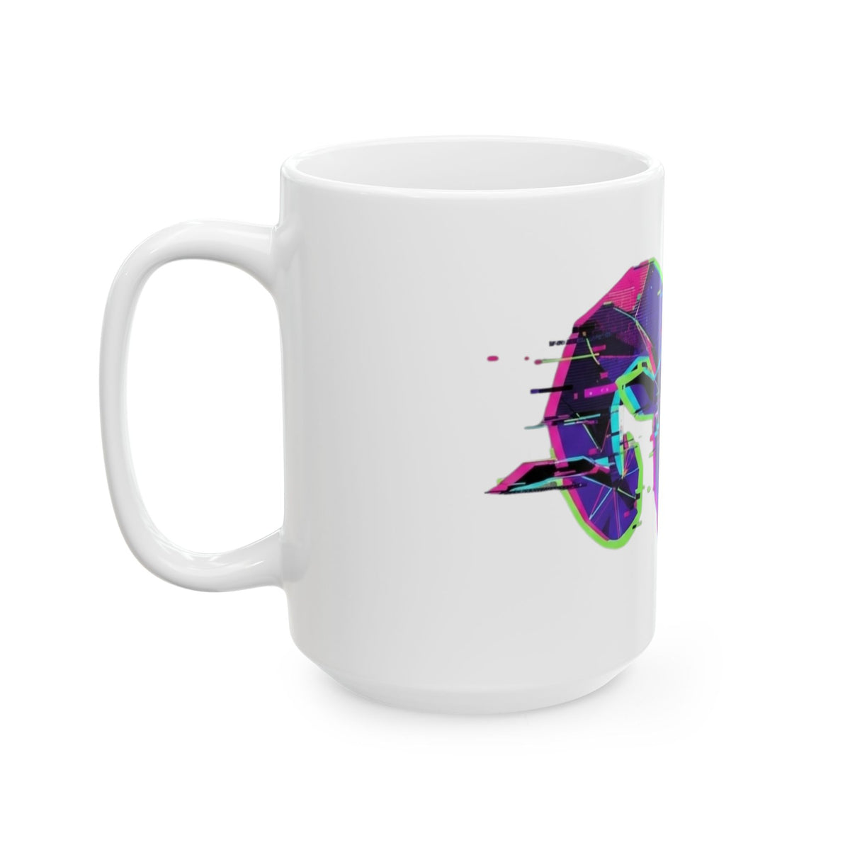 "Aries" White Ceramic Mug — Graphic