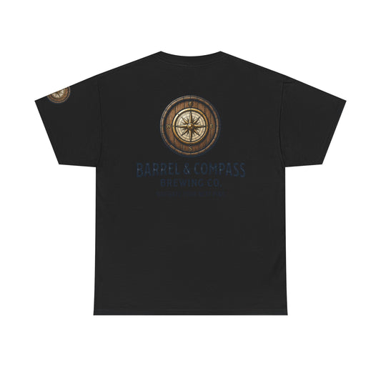 Color: Black | Barrel & Compass Brewing Premium Graphic Tee