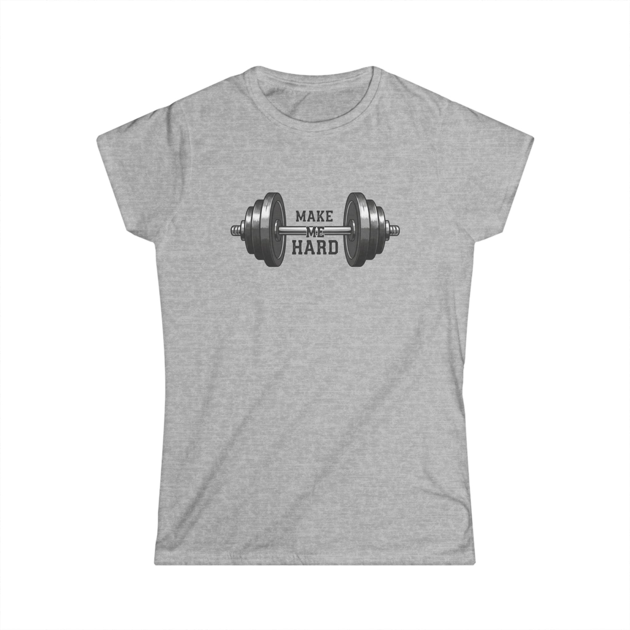 Make Me Hard - Morning Demands | Women's Tee — AttitudeShirts