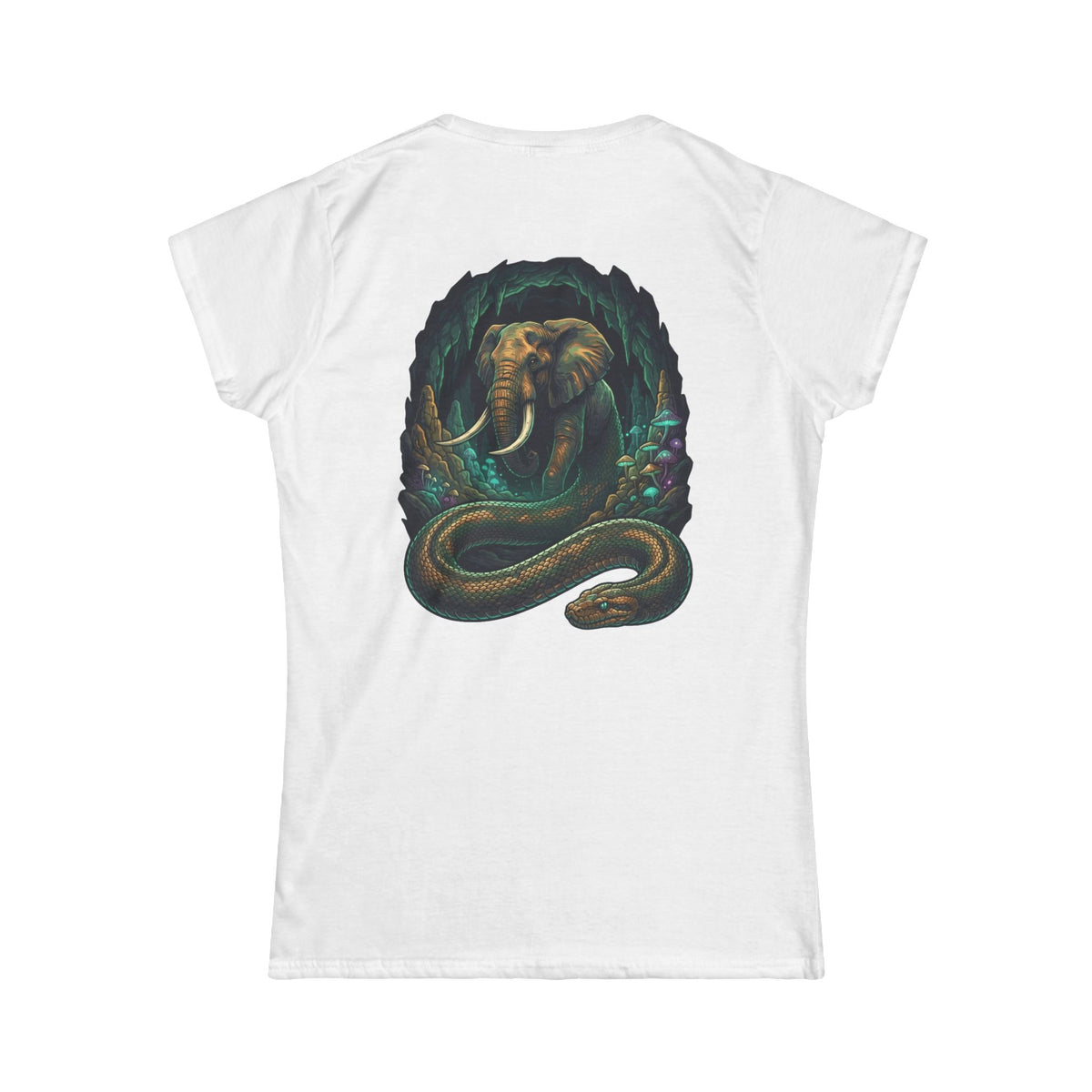Color: White | Grootslang (South African Mythology) Women's Tee
