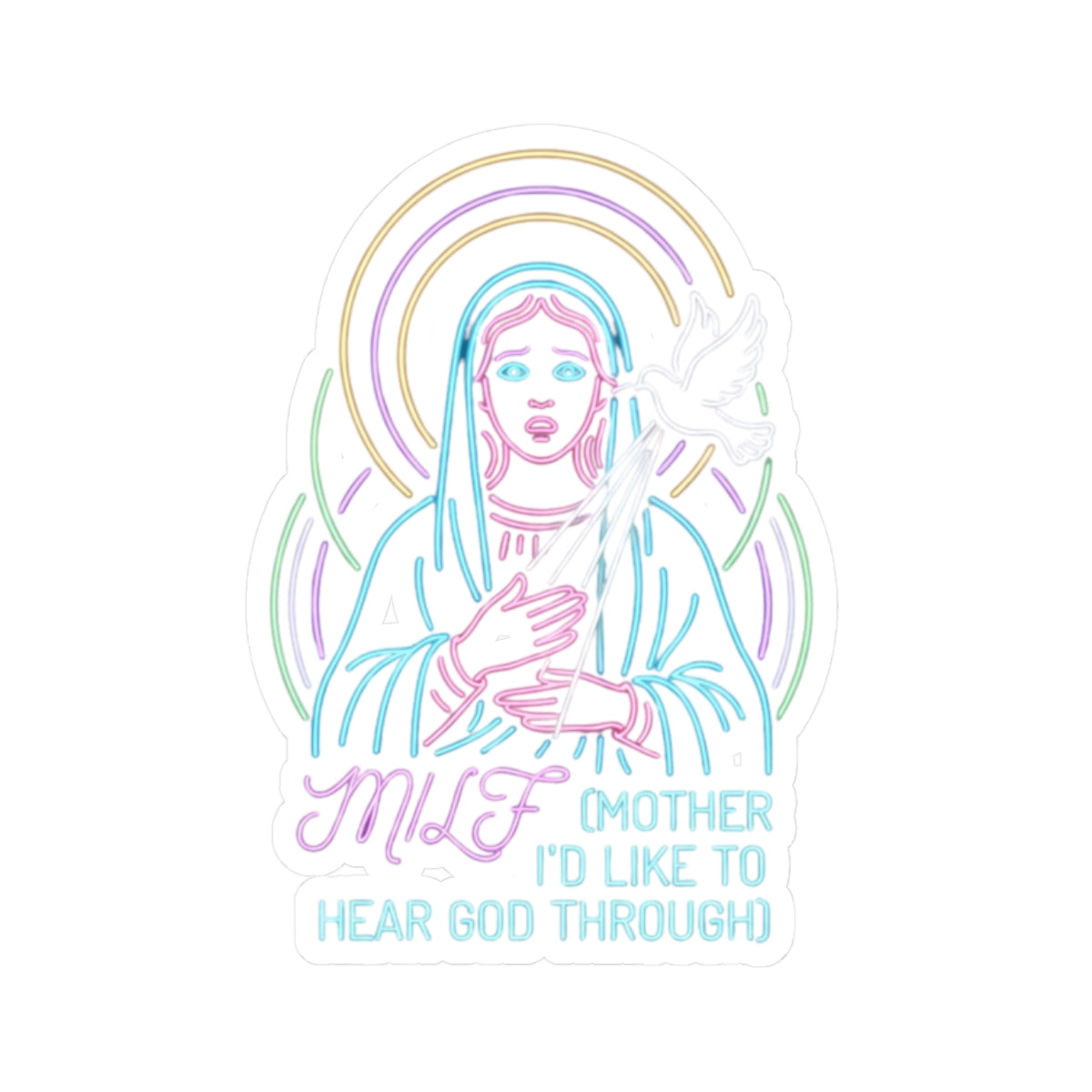 "Good Book Series MILF" Sticker — Main