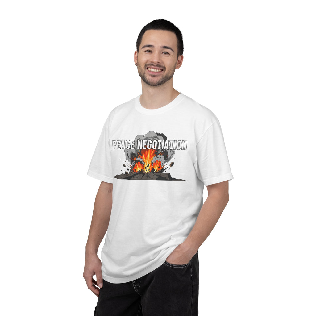 "Peace Negotiation" Unisex Garment-Dyed Tee