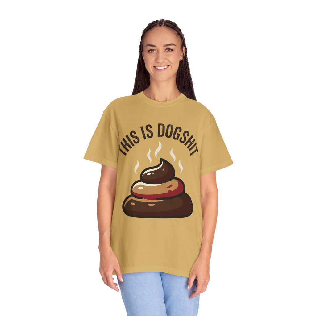 "This is Dogshit" Unisex Garment-Dyed Tee