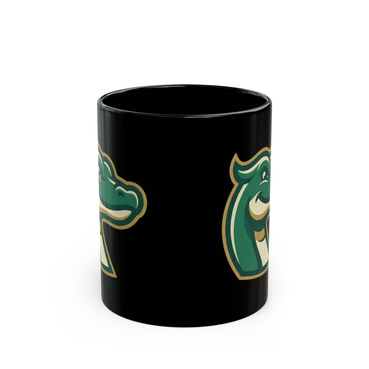 "Ogopogo (Canada)" Black Ceramic Mug — Graphic