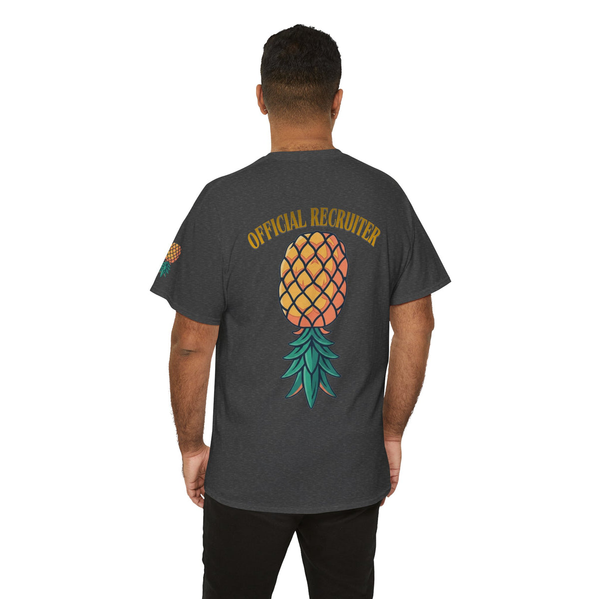 Color: Dark Heather | Official Recruiter Premium Graphic Tee