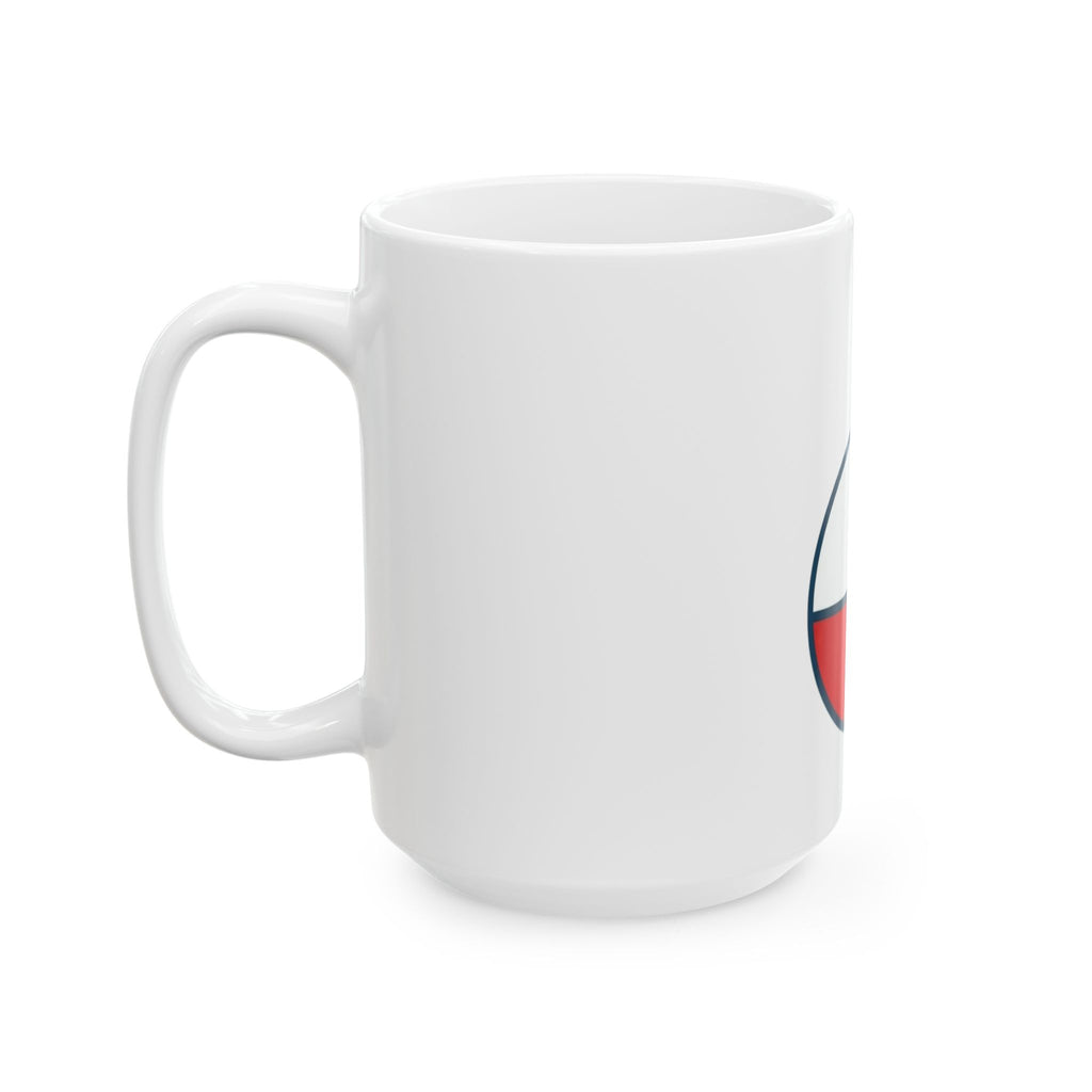 "Show Me Your Bobber" White Ceramic Mug — Graphic