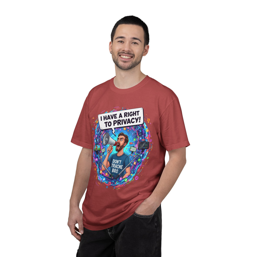"The Right to Privacy"  Unisex Garment-Dyed T-shirt