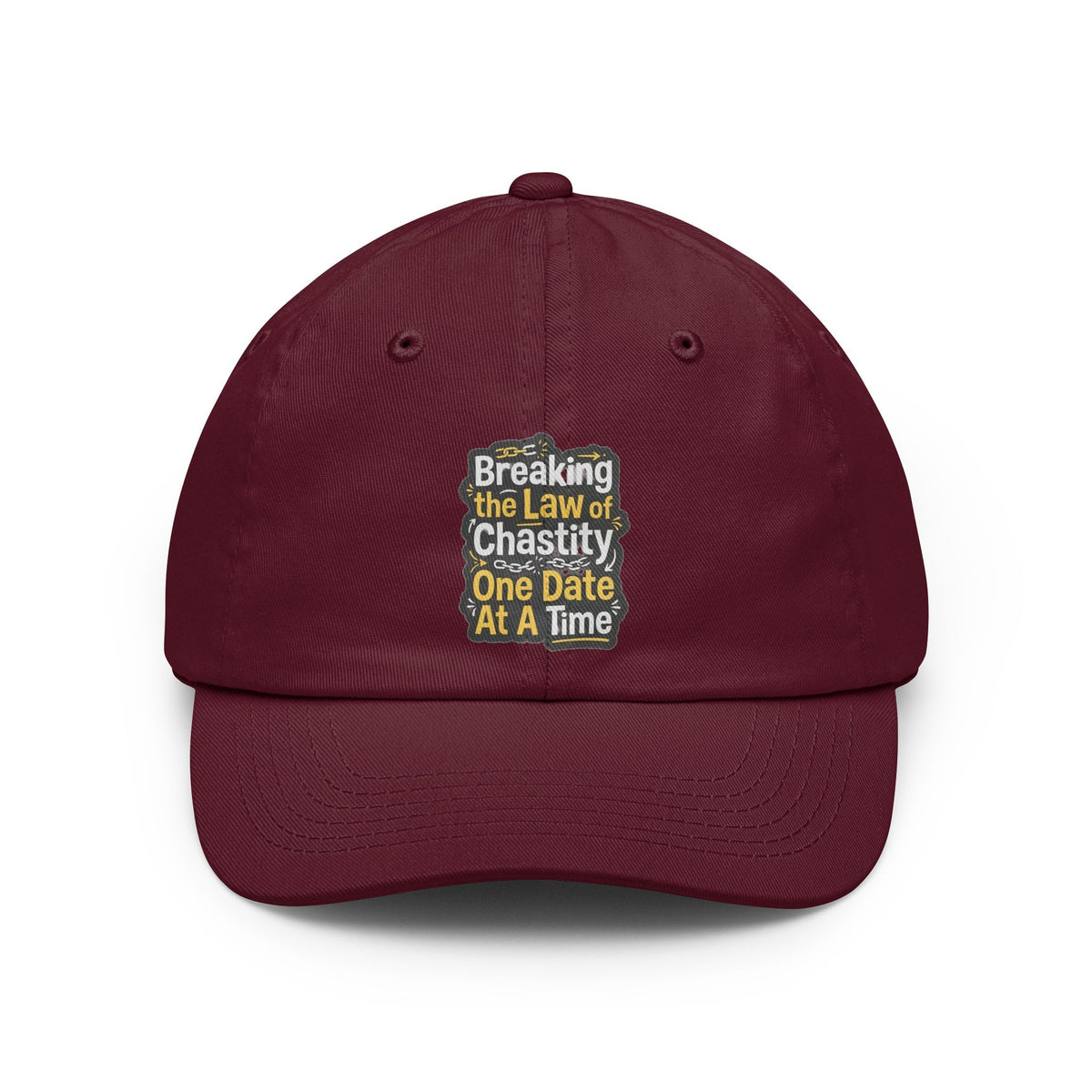 Color: Maroon | Breaking the Law of Chastity Dad Hat