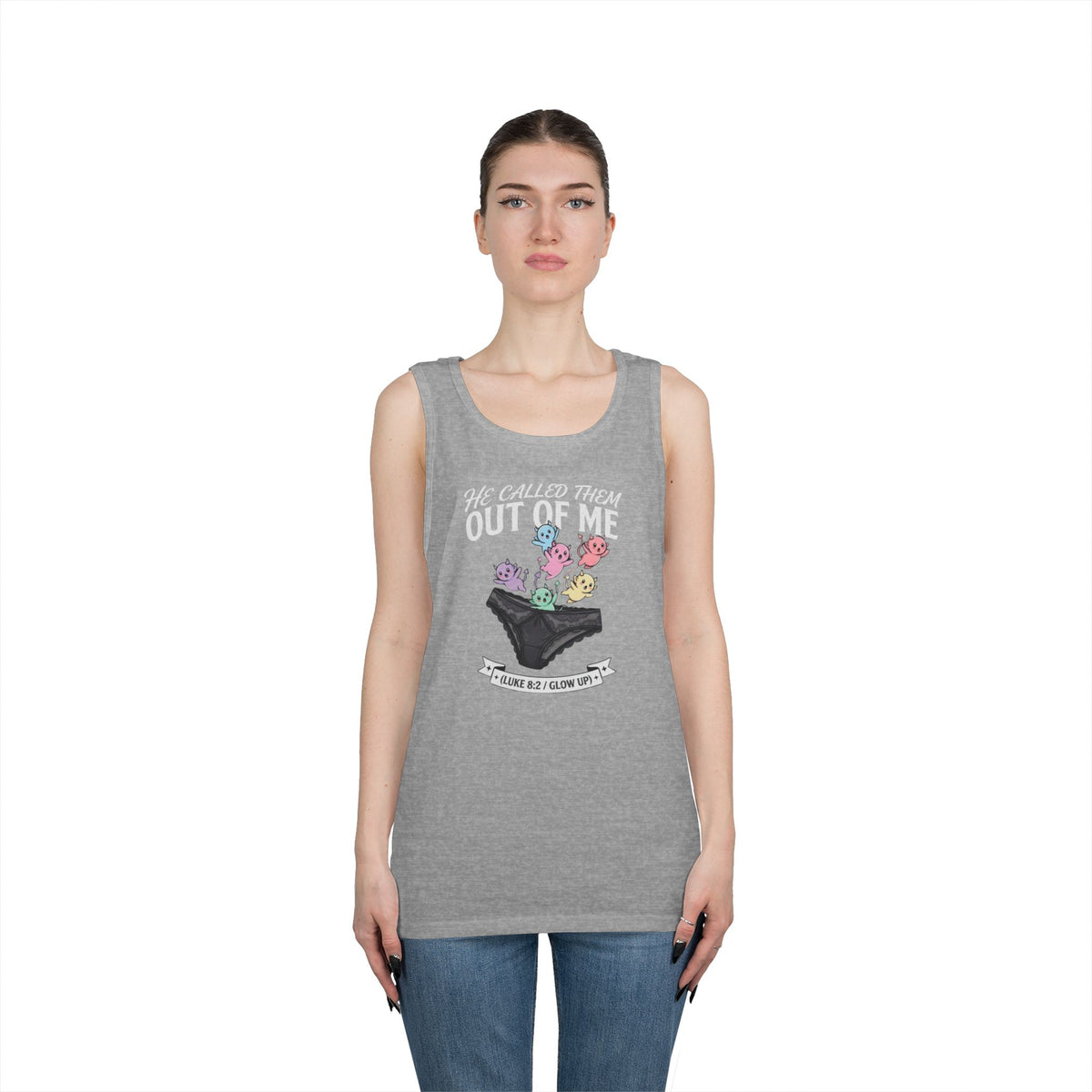 "Good Book Series He Called Them Out Of Me" Tank Top