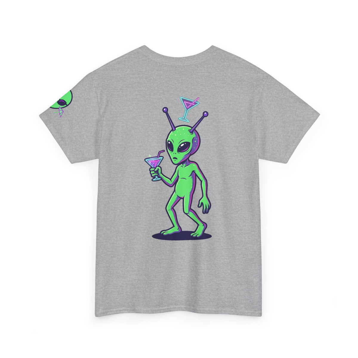 Drunk Alien Premium Graphic Tee