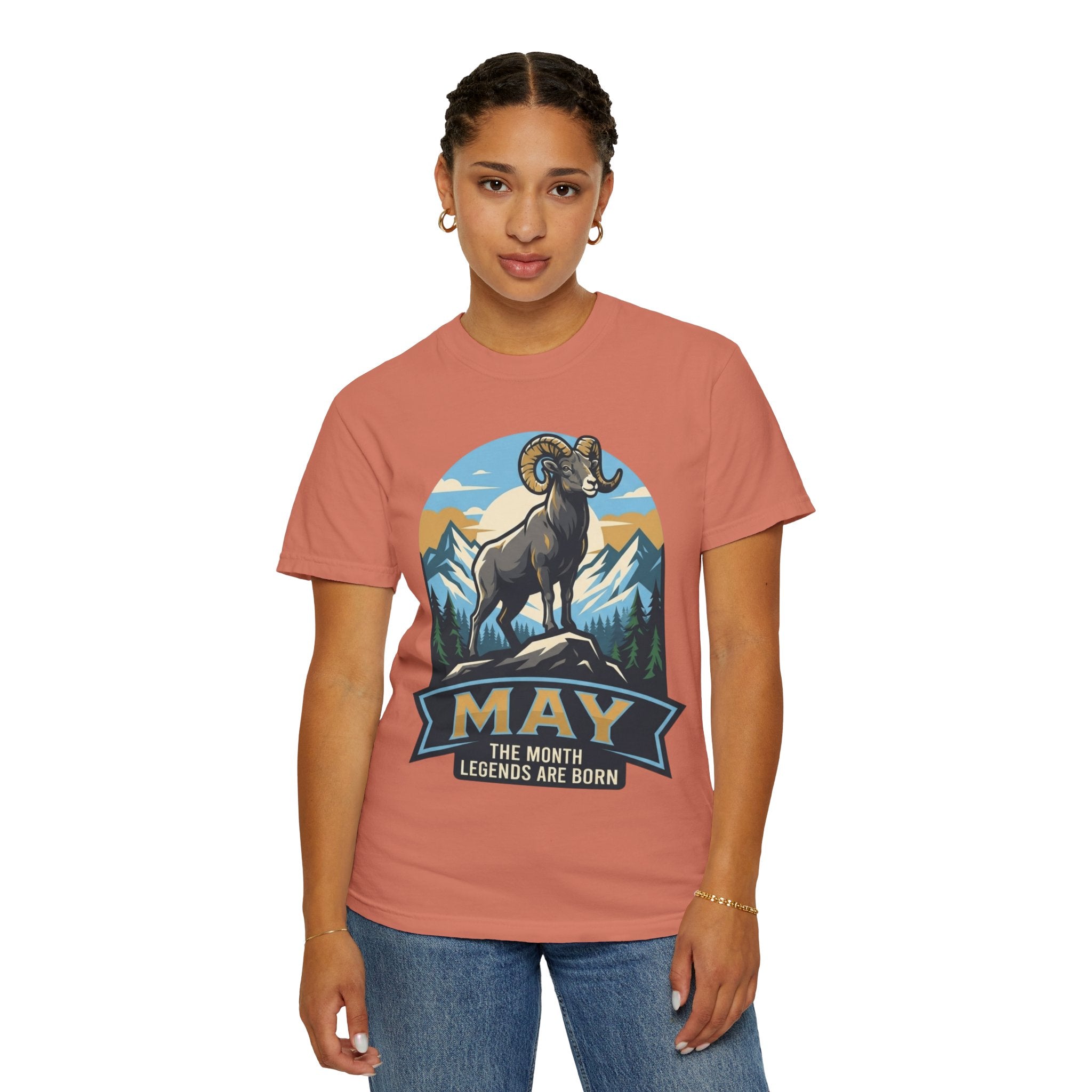 "May Legend" Unisex Garment-Dyed Tee