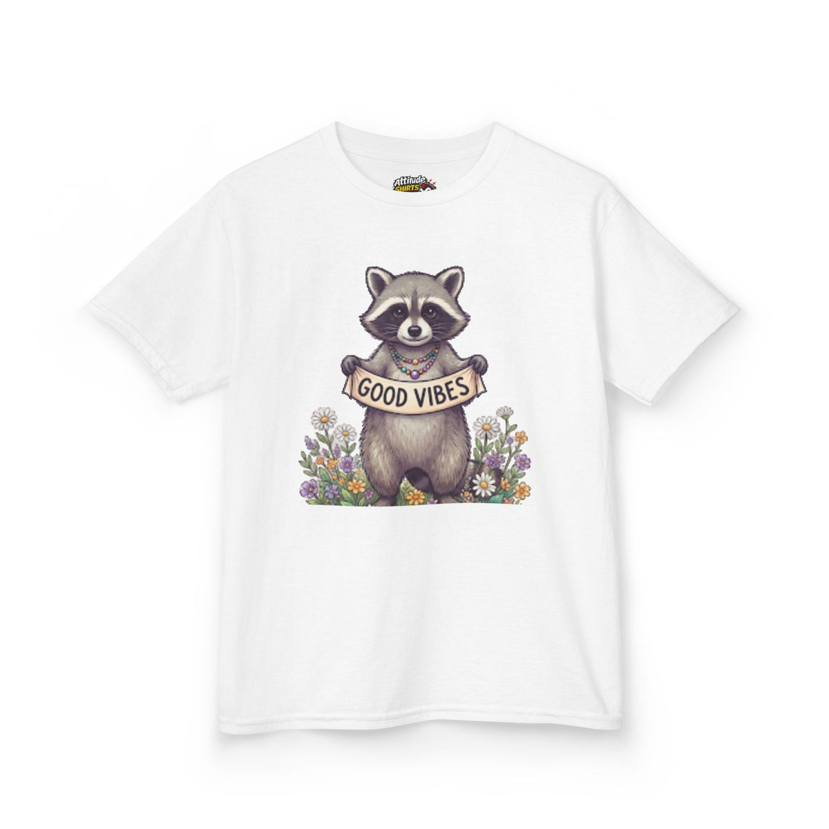 "Hippy Raccoon" Kids Tee
