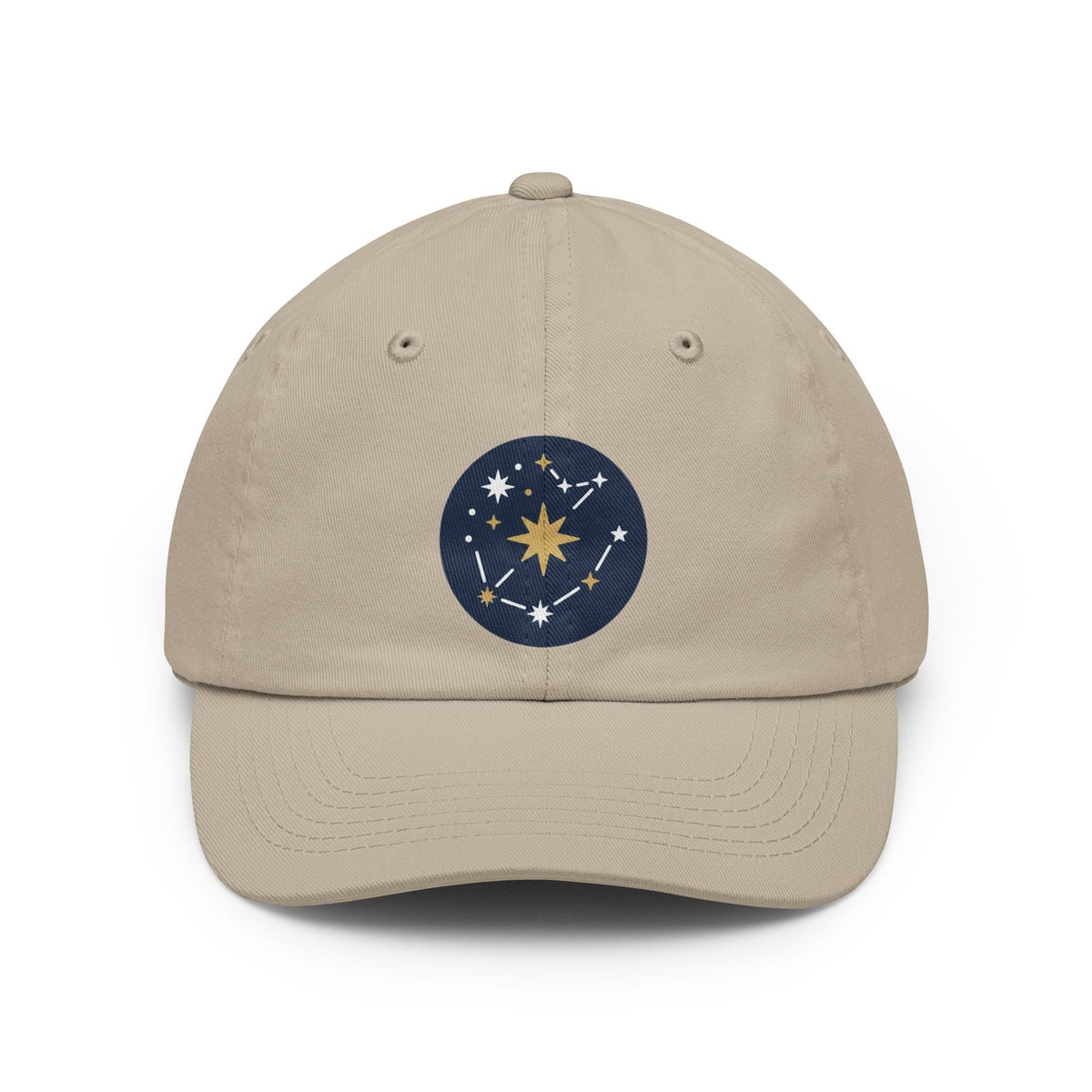 Color: Stone | Constellation Map (Dark Sky) Dad Hat — Graphic