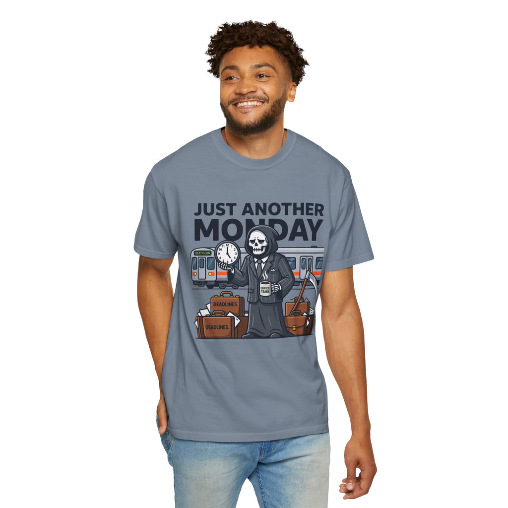 "Just Another Monday" Unisex Garment-Dyed Tee