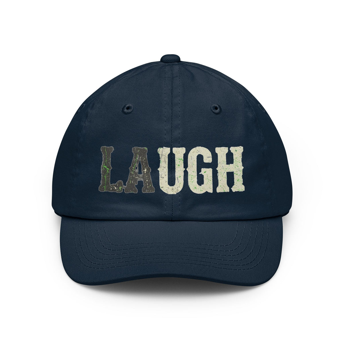 Color: Navy | Choose to Laugh Dad Hat — -C