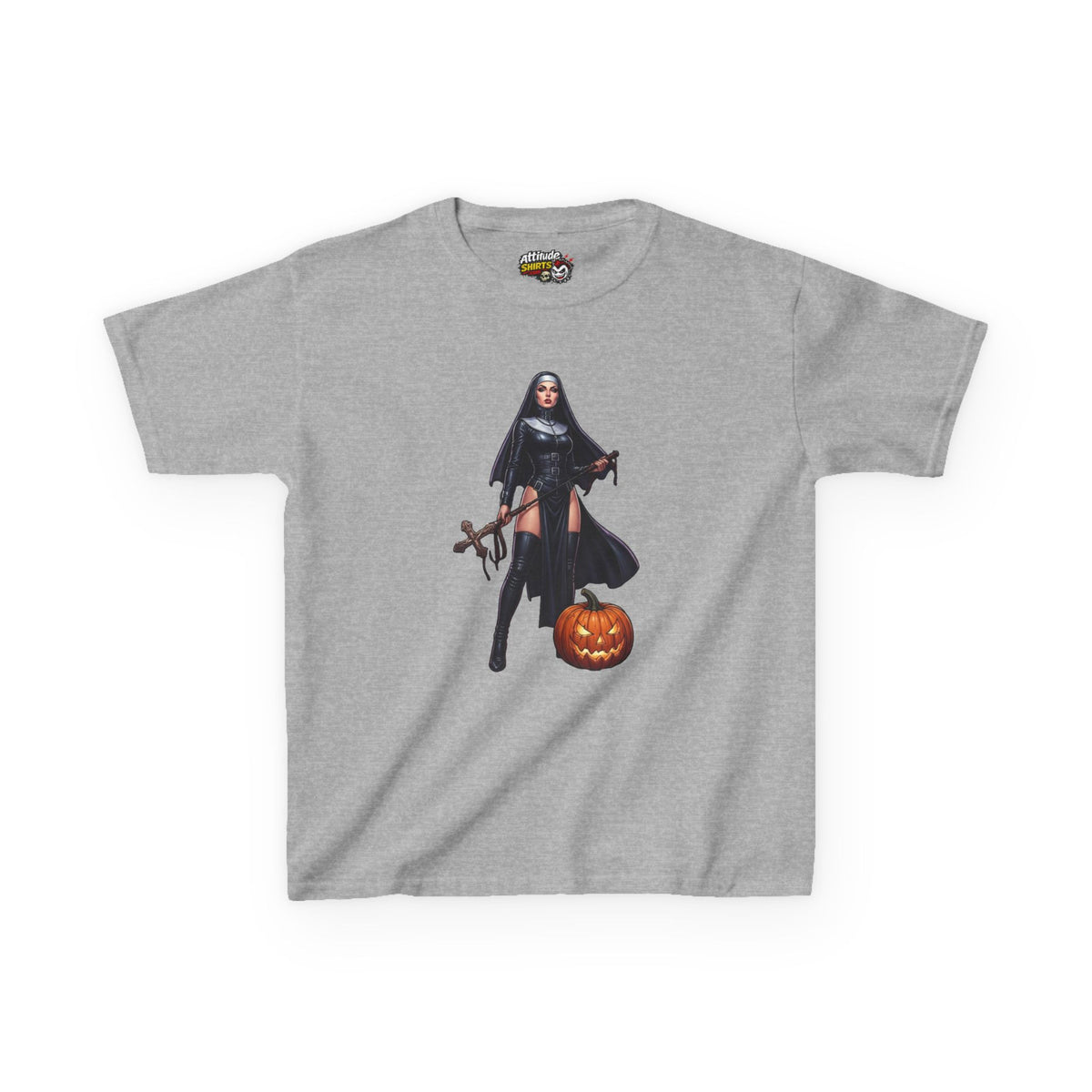 Sexy Halloween Nun Kids Tee