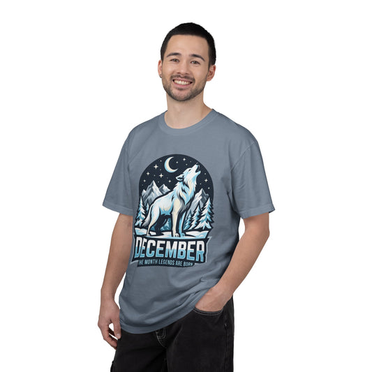"December Legend" Unisex Garment-Dyed Tee