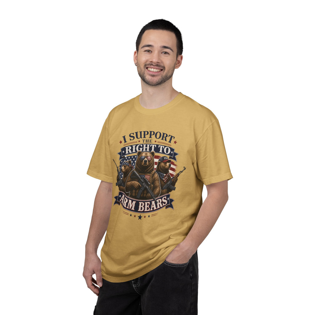 "Armed Bears" Unisex Garment-Dyed Tee