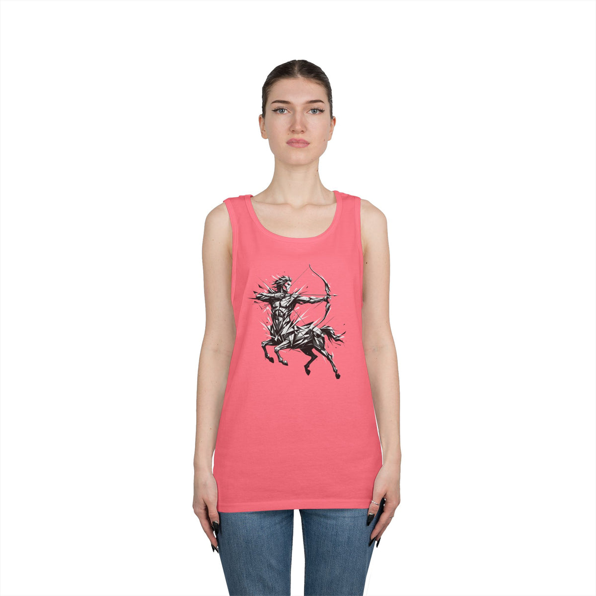 "Sagittarius The Archer Centaur" Tank Top