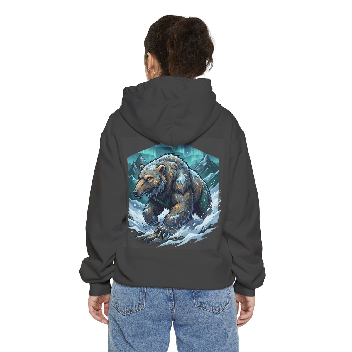 Color: Pepper | Alioat (Siberian Folklore) Garment-Dyed Hoodie