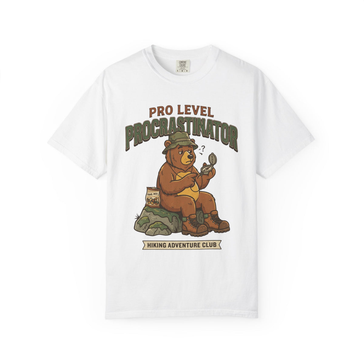 "Pro Level Procrastinator" Unisex Garment-Dyed Tee