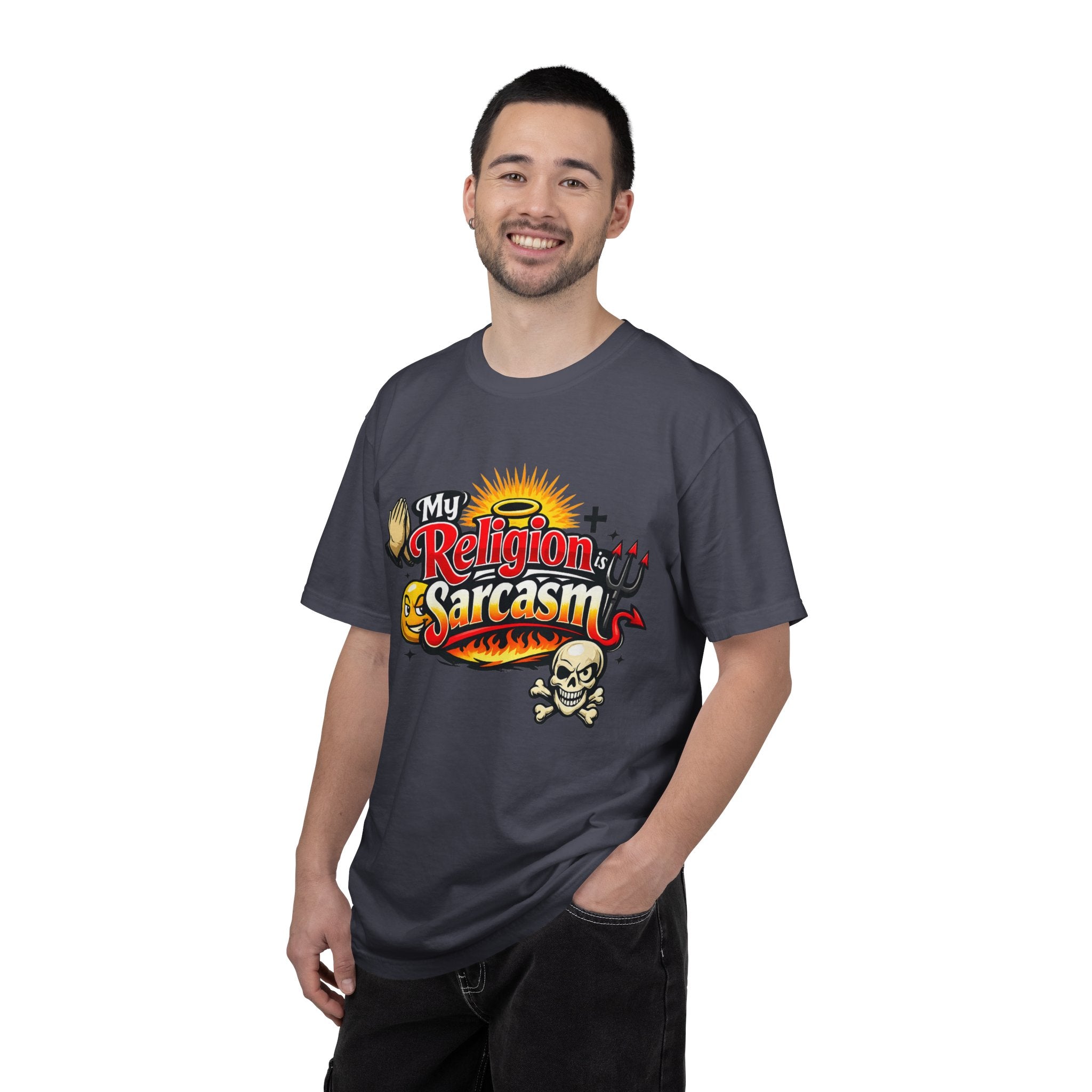 Sarcasm is My Savior | Garment-Dyed Tee — AttitudeShirts