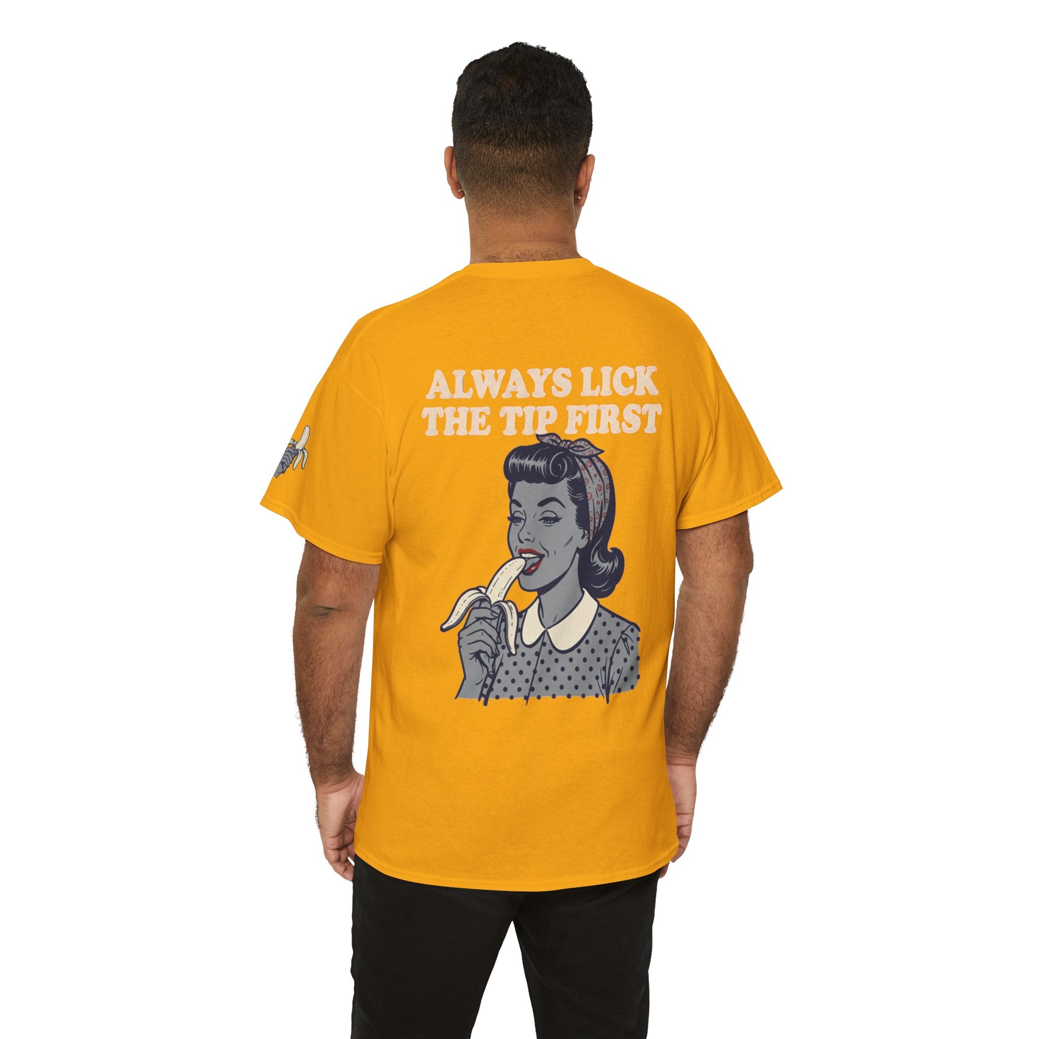 "Always Lick the Tip First" Premium Graphic Tee