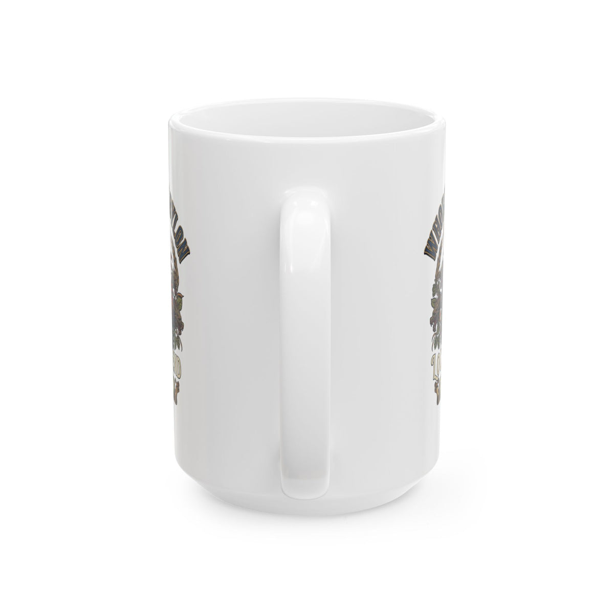 "Good Book Series Whore of Babylon" White Ceramic Mug