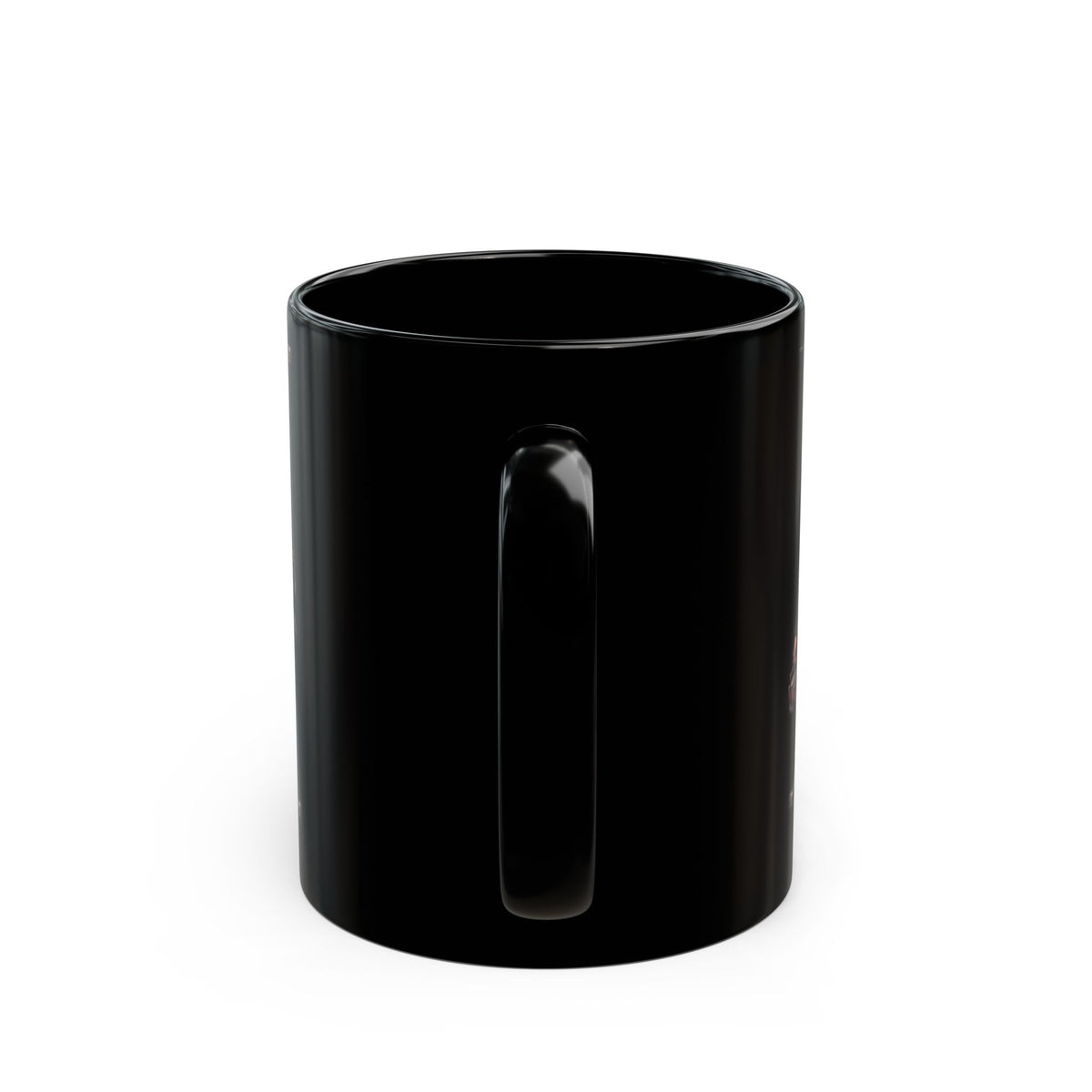 "Roxie" Black Ceramic Mug