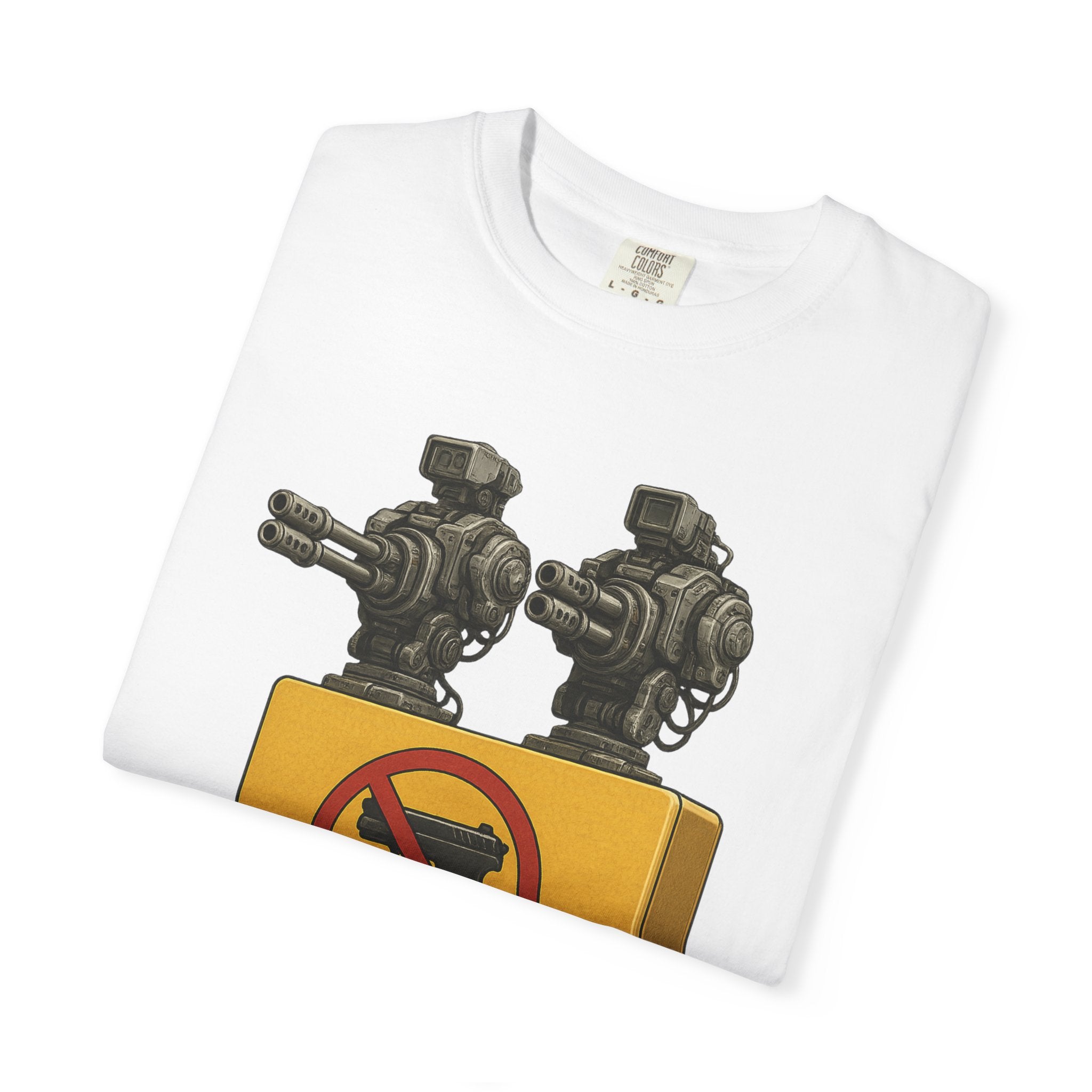 "Gun Free Zone: Unisex Garment-Dyed T-shirt