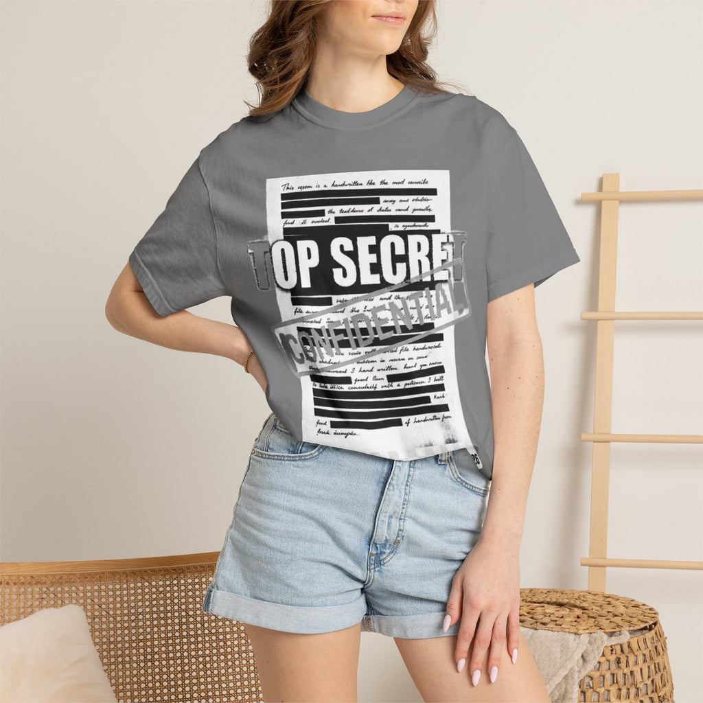 Classified Information Enthusiast | Garment-Dyed Tee — AttitudeShirts
