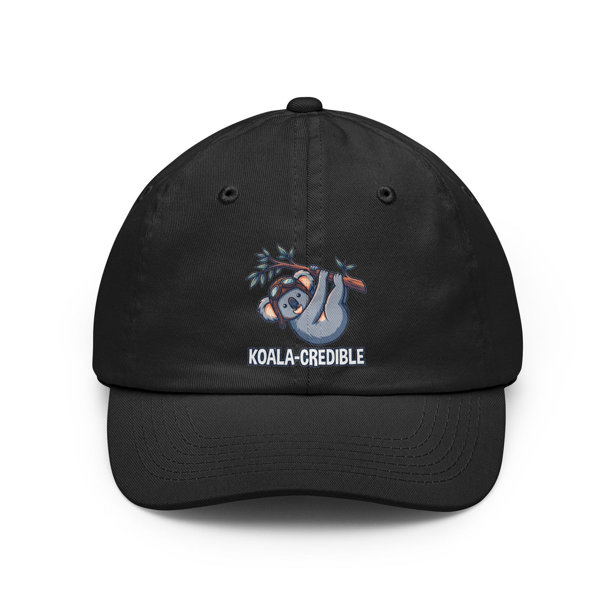 Color: Black | Koala Credible Dad Hat