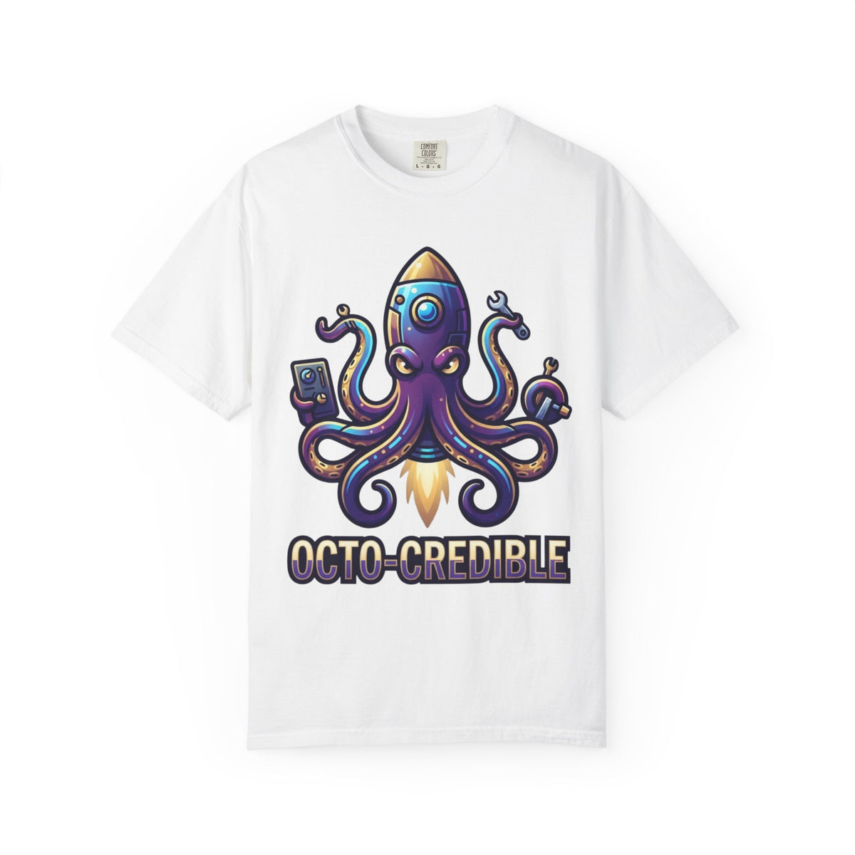 "Octo Credible" Unisex Garment-Dyed Tee