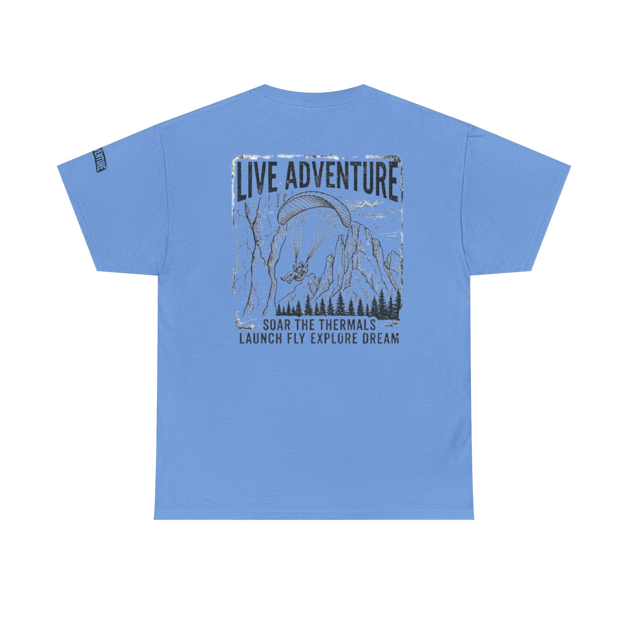 "Live Adventure - Soar the Thermals" Premium Graphic Tee