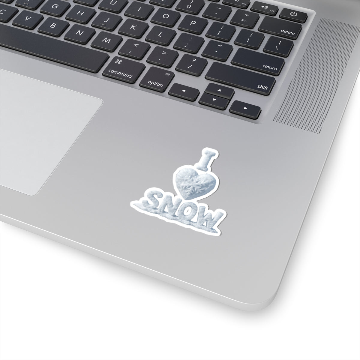 "I Love Snow" Sticker — Main
