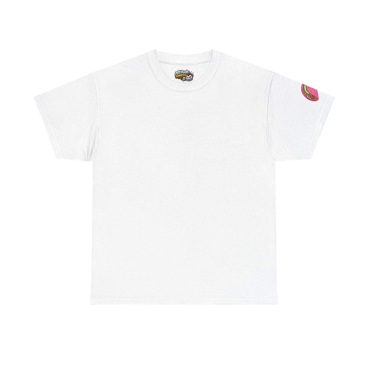Color: White | I Love Pink Tacos Premium Graphic Tee