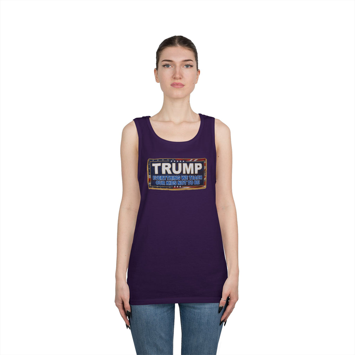 "Trump Teach Our Kids" Tank Top