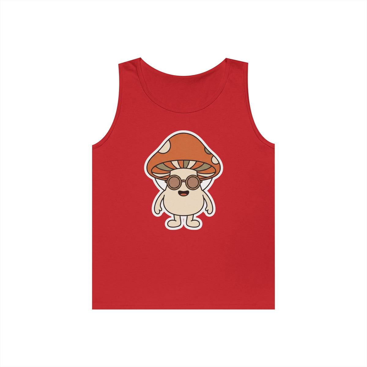 Color: Red | Shroom Man Tank Top