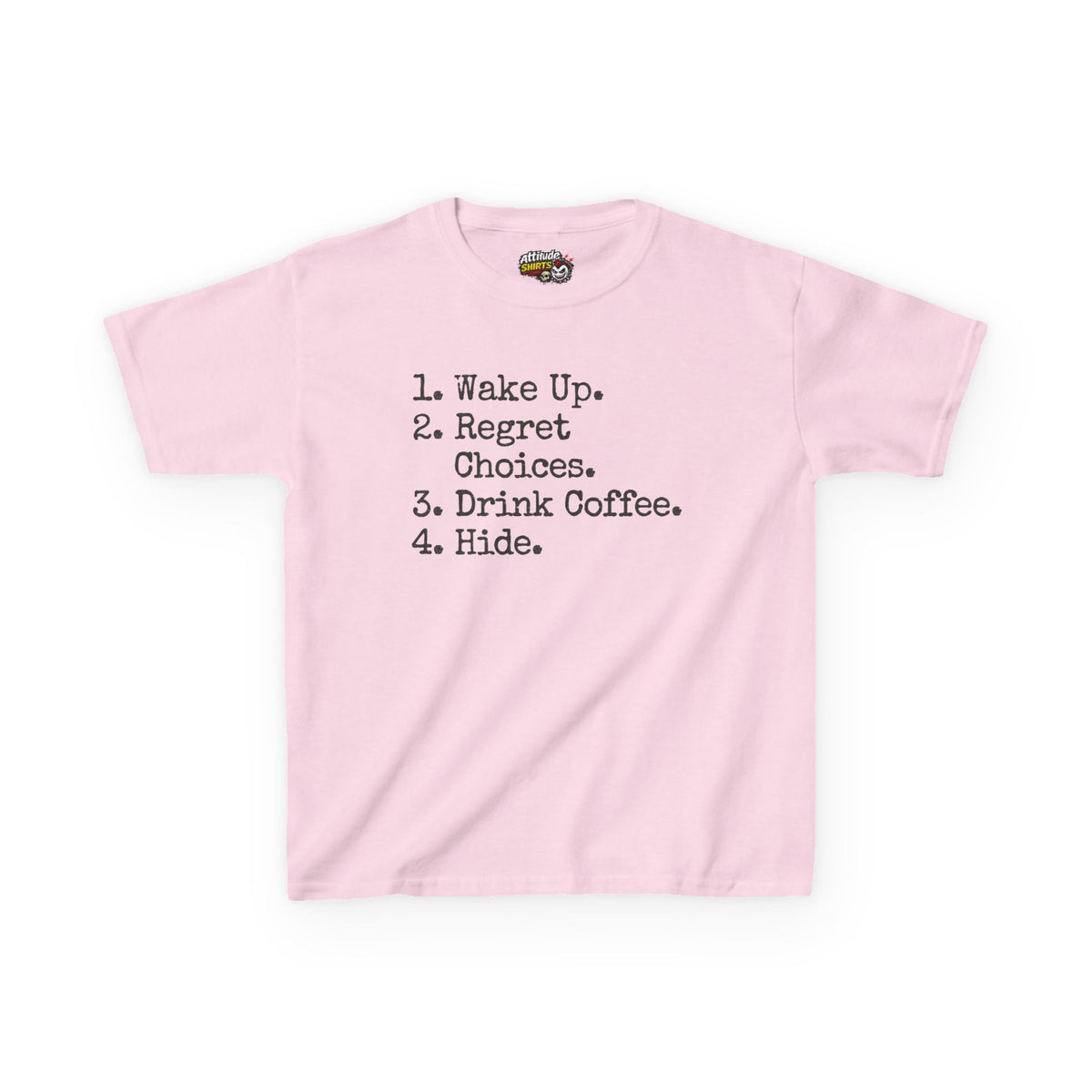 "Daily Schedule Asset" Kids Tee