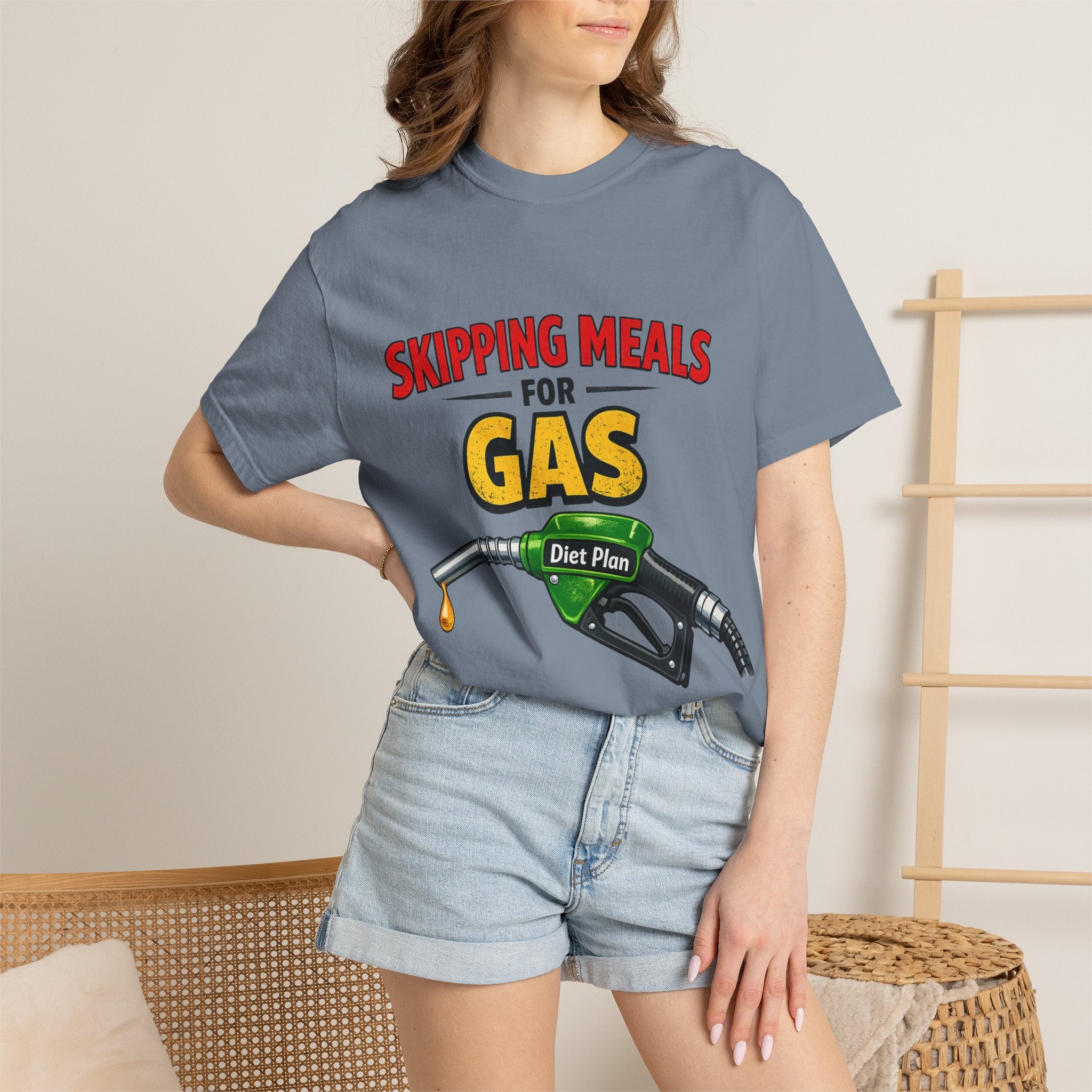My Gas Diet Plan | Garment-Dyed Tee — AttitudeShirts