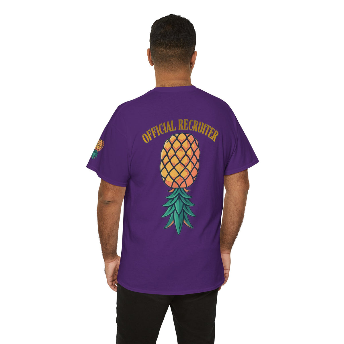 Color: Purple | Official Recruiter Premium Graphic Tee