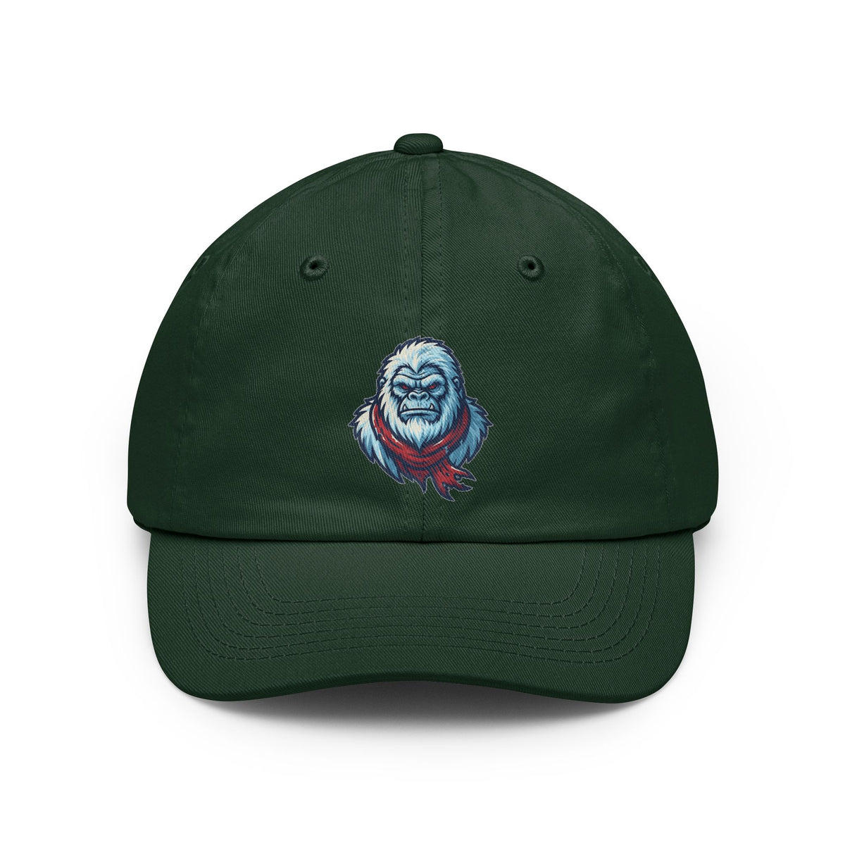 Color: Forest Green | Yeti-Abominable Snowman (Himalayas) Dad Hat — -C