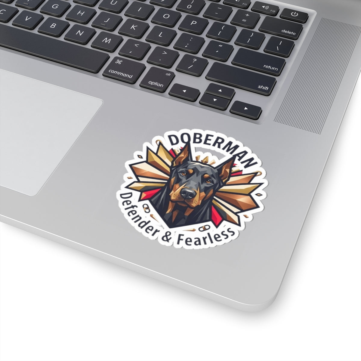 "Doberman Defender" Sticker — Main