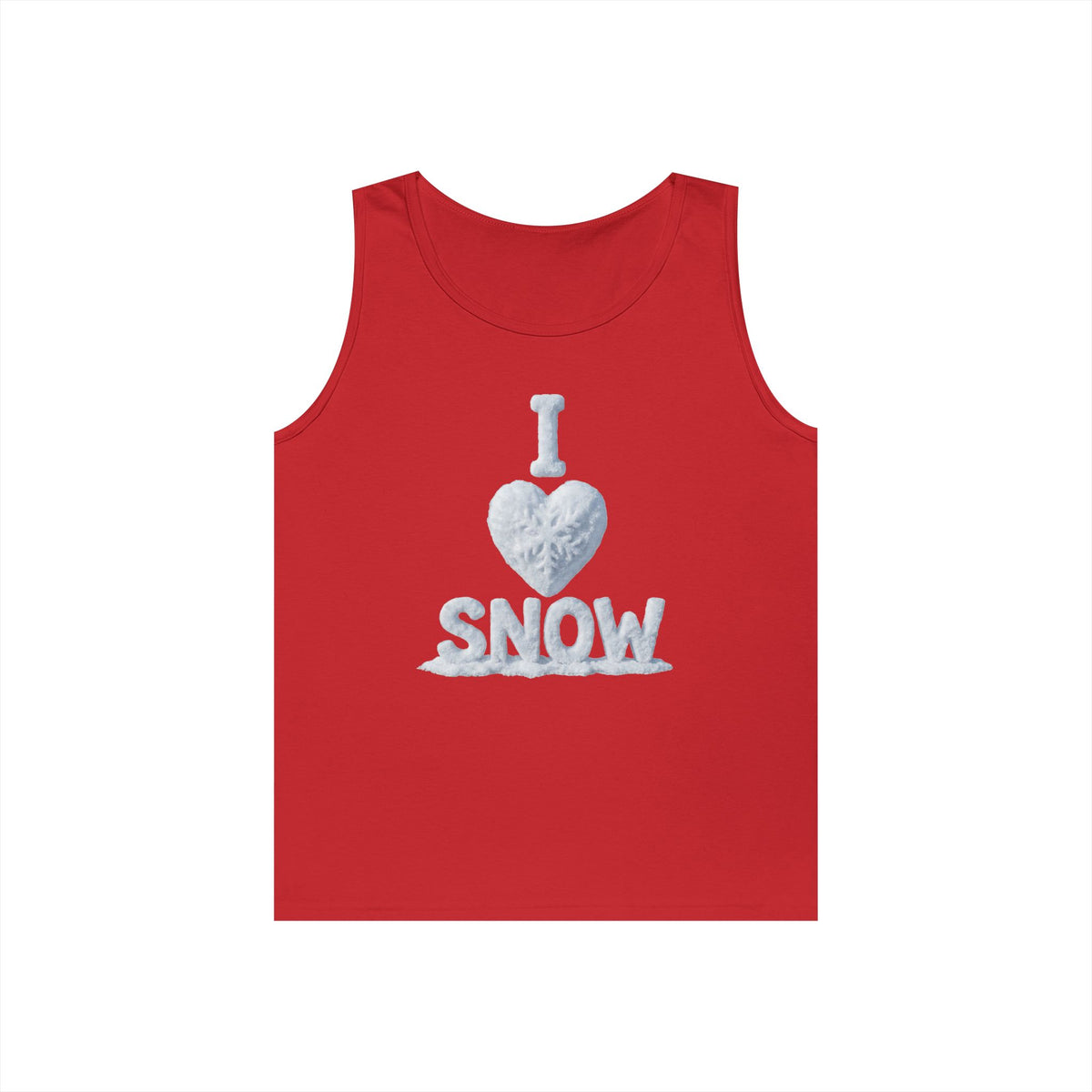 "I Love Snow" Tank Top