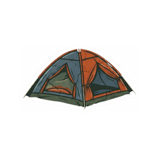 "Pitching A Tent Is My Only Cardio" Sticker