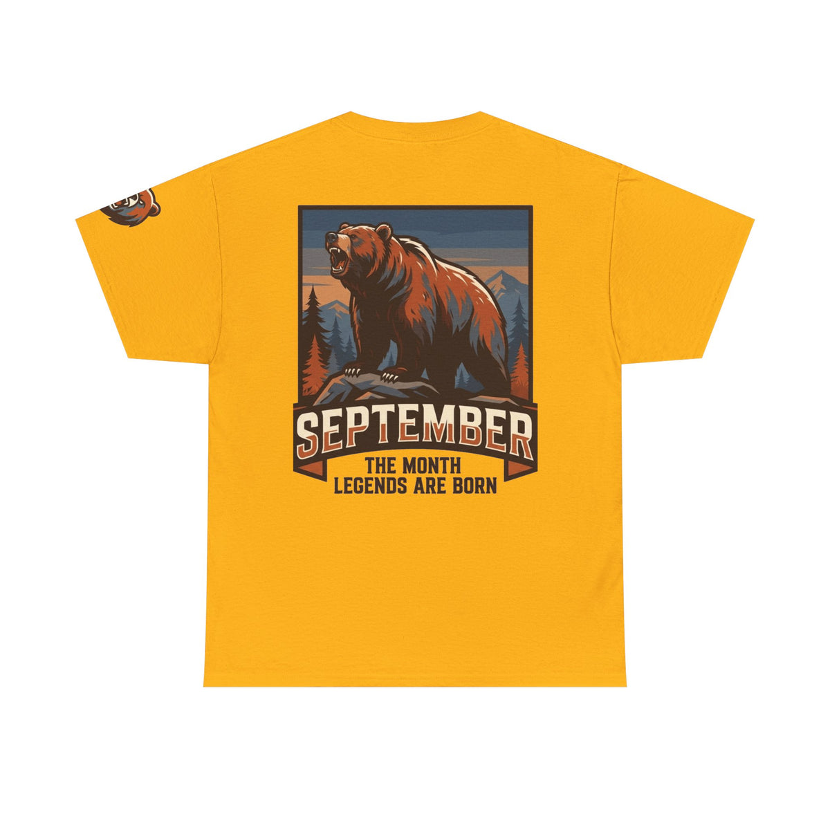 Color: Gold | September Legend Premium Graphic Tee