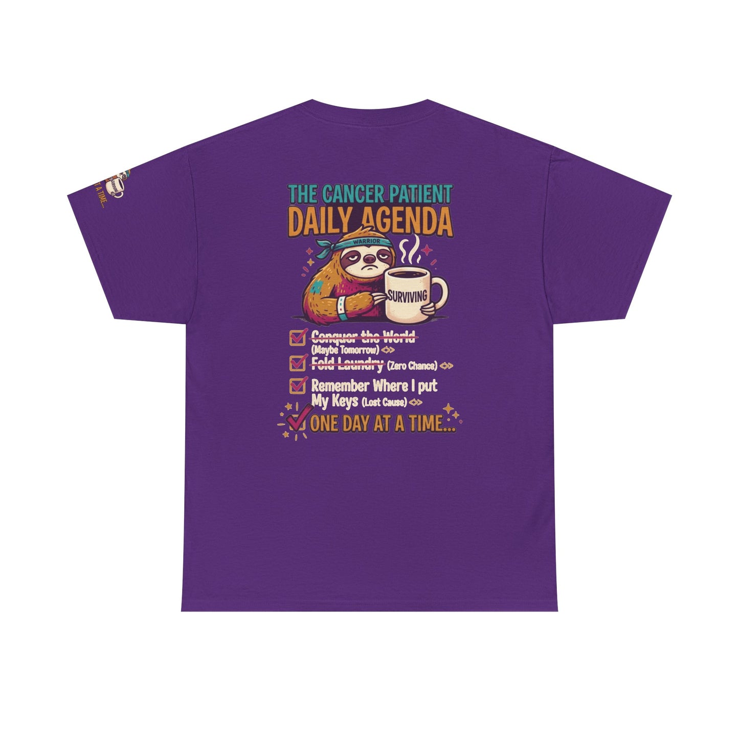 "Cancer One Day At A Time" Premium Graphic Tee