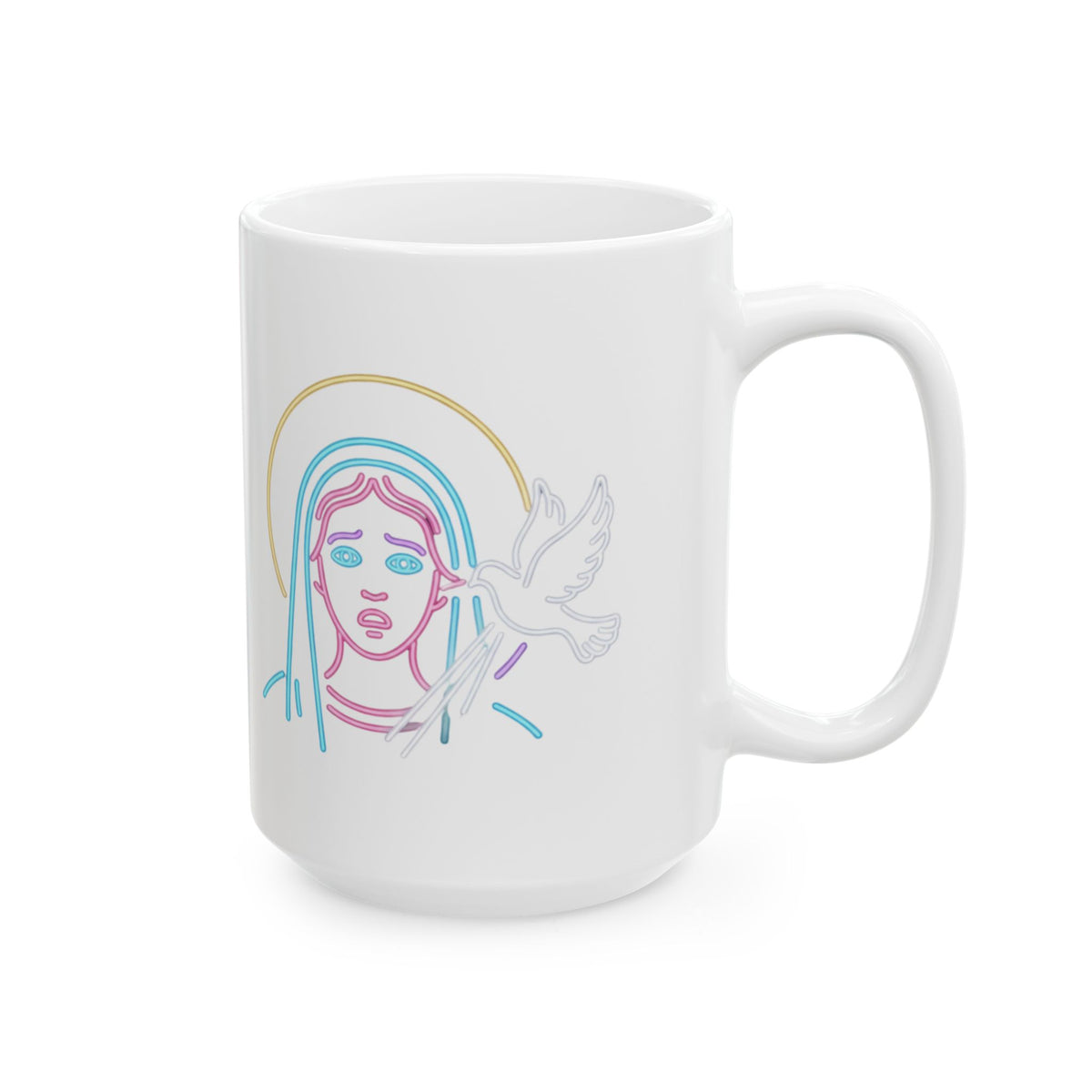"Good Book Series MILF" White Ceramic Mug — Graphic
