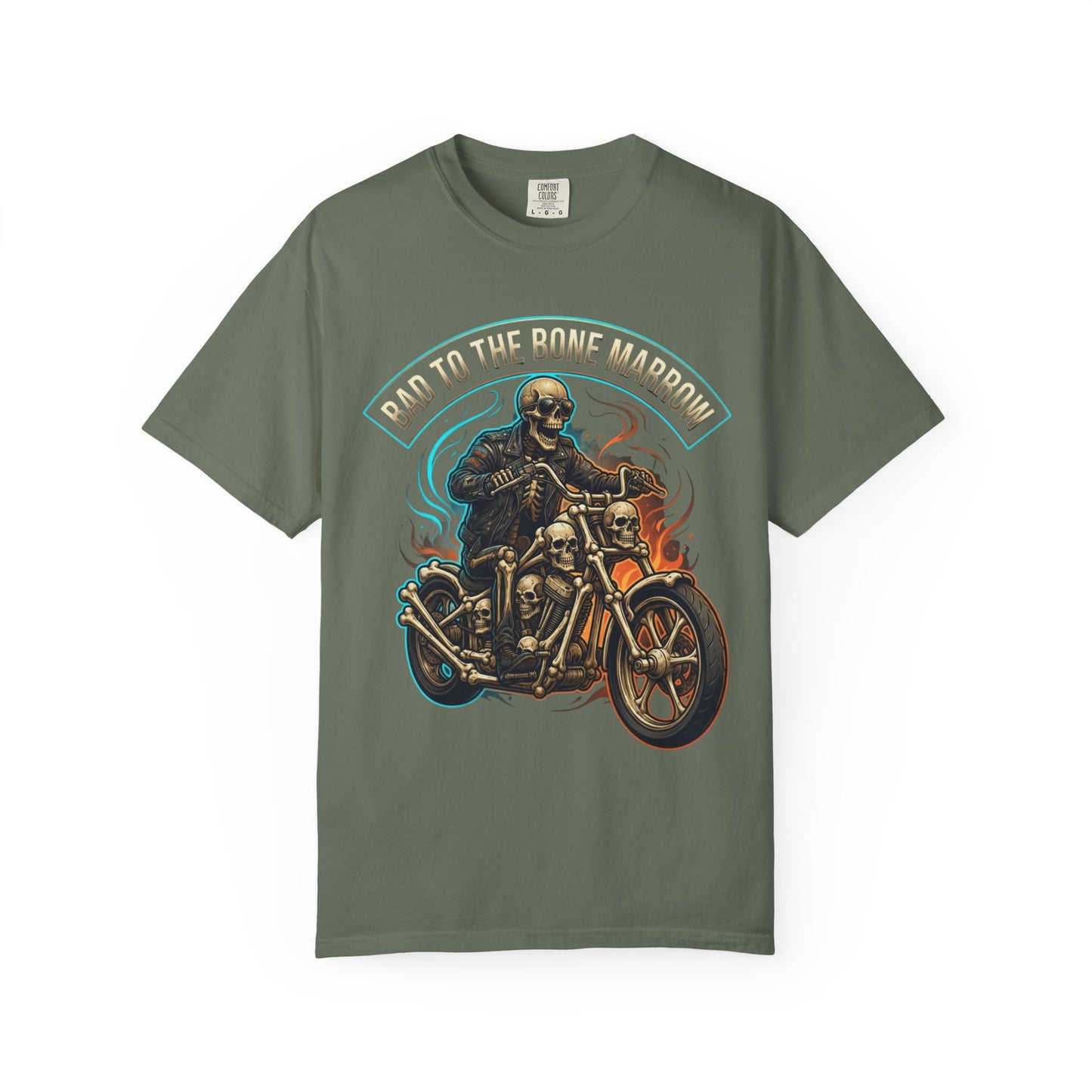 "Bad to the Bone Marrow" Unisex Garment-Dyed Tee