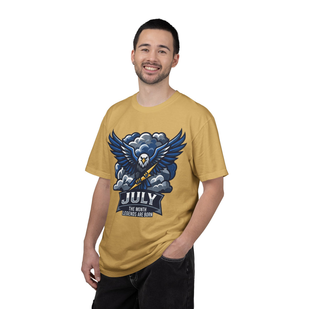 Color: Mustard | July Legend Unisex Garment-Dyed Tee
